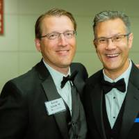 Friends posing together